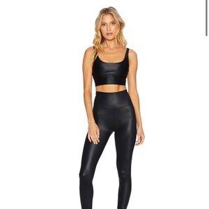 Beach riot black piper leggings